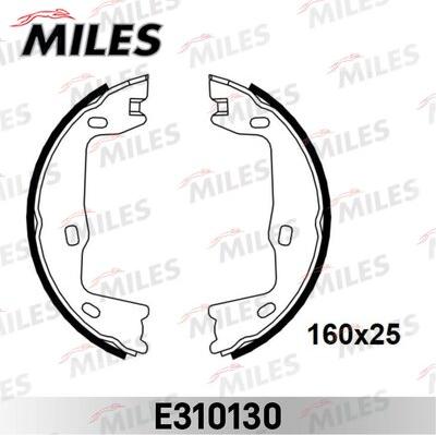 Miles E310130 - Brake Shoe Set, parking brake autospares.lv