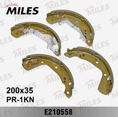 Miles E210558 - Brake Shoe Set autospares.lv