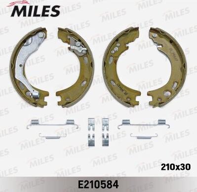 Miles E210584 - Brake Shoe Set, parking brake autospares.lv