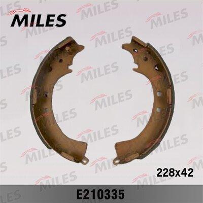 Miles E210335 - Brake Shoe Set autospares.lv