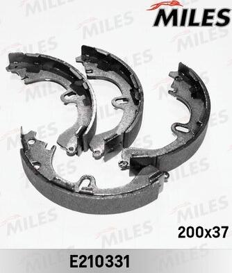 Miles E210331 - Brake Shoe Set autospares.lv