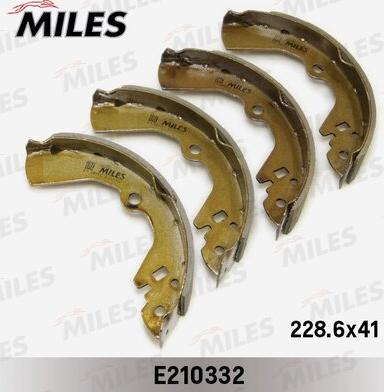 Miles E210332 - Brake Shoe Set autospares.lv