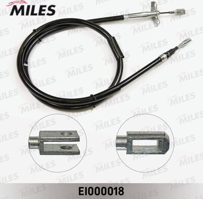 Miles EI000018 - Cable, parking brake autospares.lv