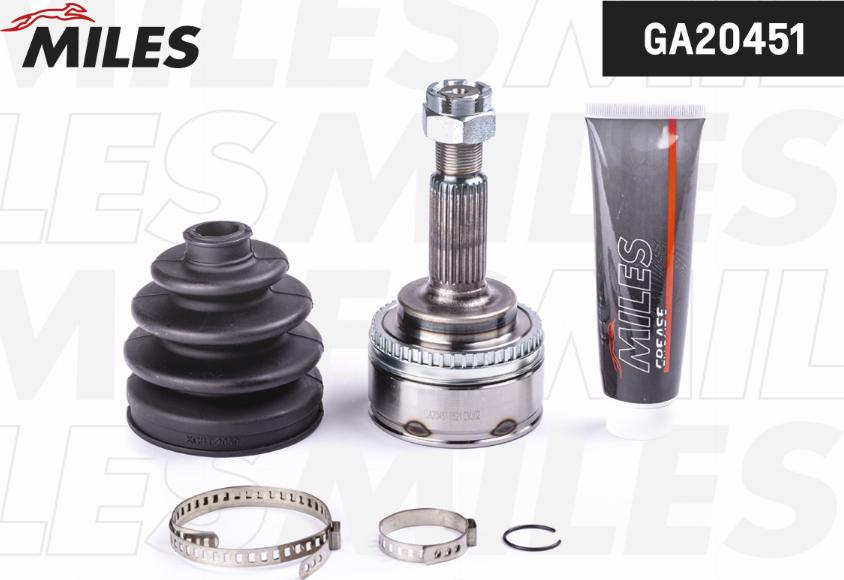 Miles GA20451 - Joint Kit, drive shaft autospares.lv