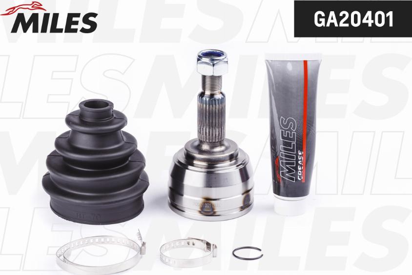 Miles GA20401 - Joint Kit, drive shaft autospares.lv