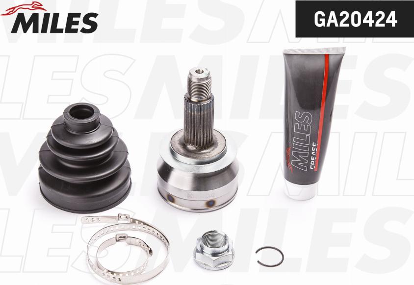 Miles GA20424 - Joint Kit, drive shaft autospares.lv