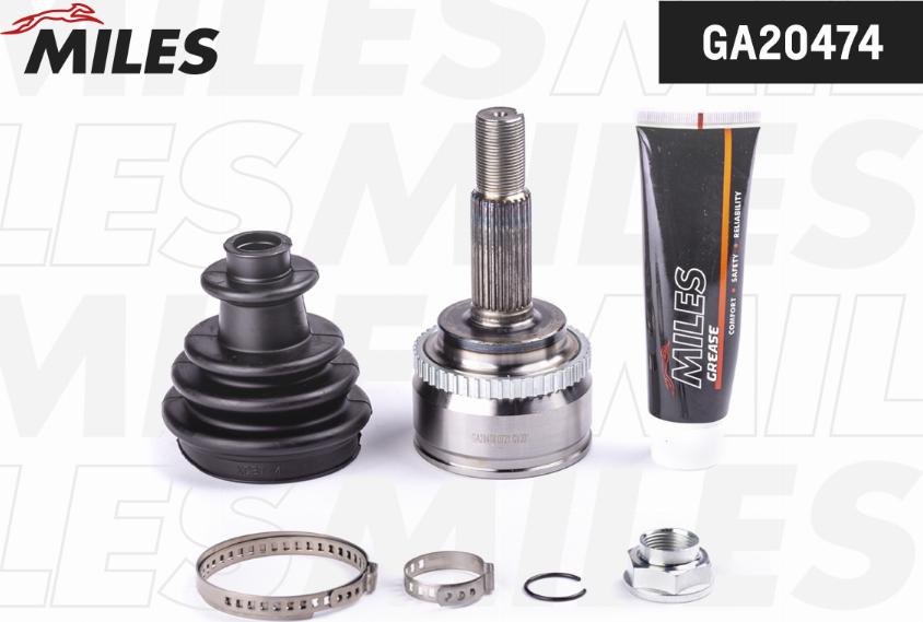 Miles GA20474 - Joint Kit, drive shaft autospares.lv