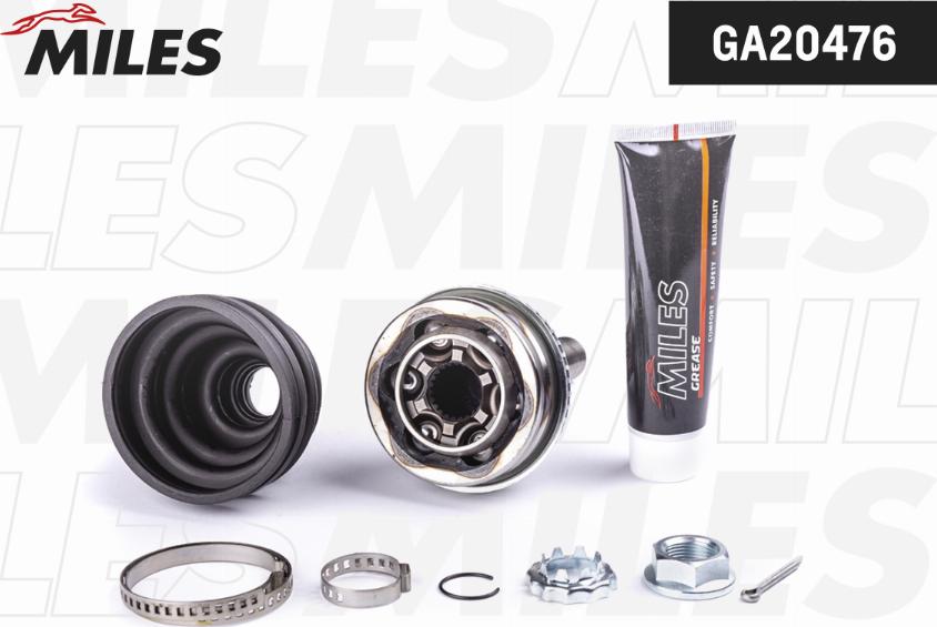 Miles GA20476 - Joint Kit, drive shaft autospares.lv