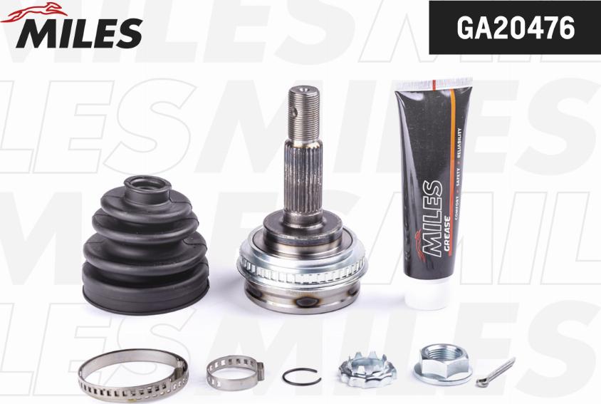 Miles GA20476 - Joint Kit, drive shaft autospares.lv