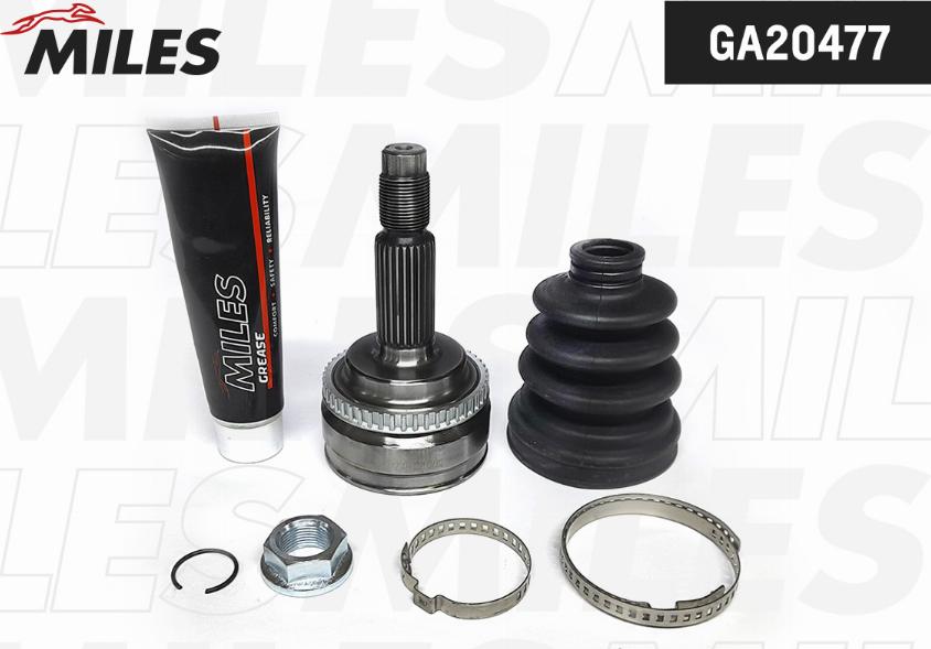 Miles GA20477 - Joint Kit, drive shaft autospares.lv