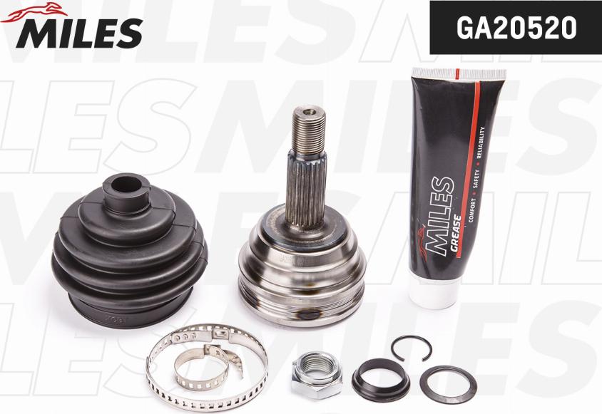 Miles GA20520 - Joint Kit, drive shaft autospares.lv