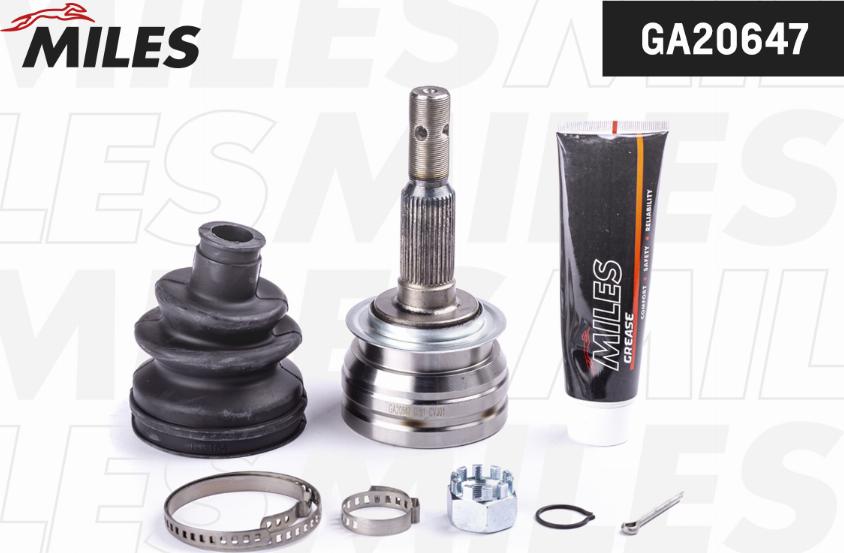 Miles GA20647 - Joint Kit, drive shaft autospares.lv