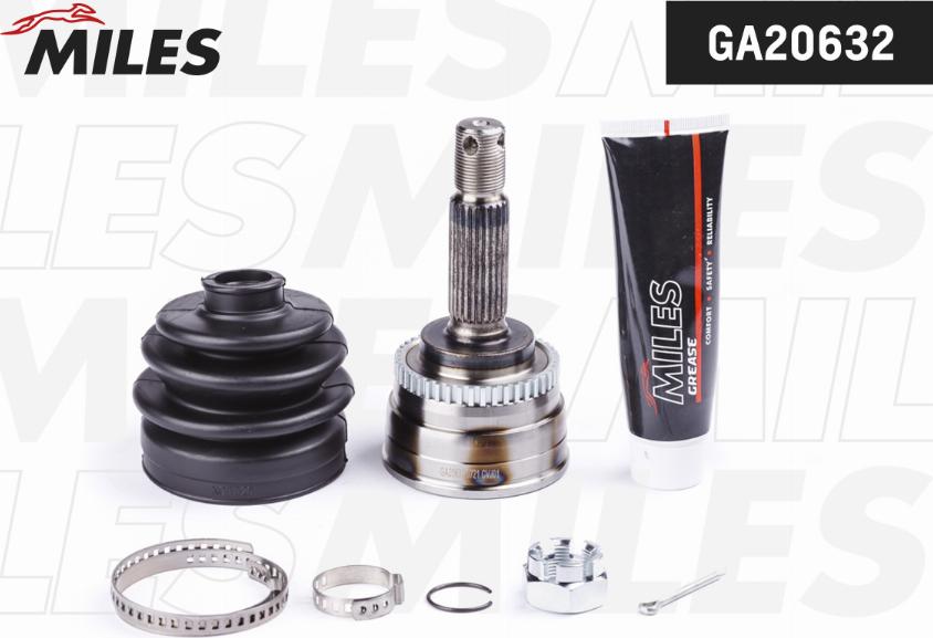 Miles GA20632 - Joint Kit, drive shaft autospares.lv