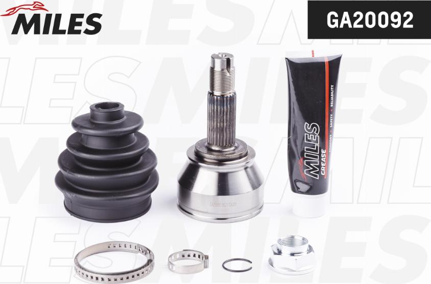 Miles GA20092 - Joint Kit, drive shaft autospares.lv