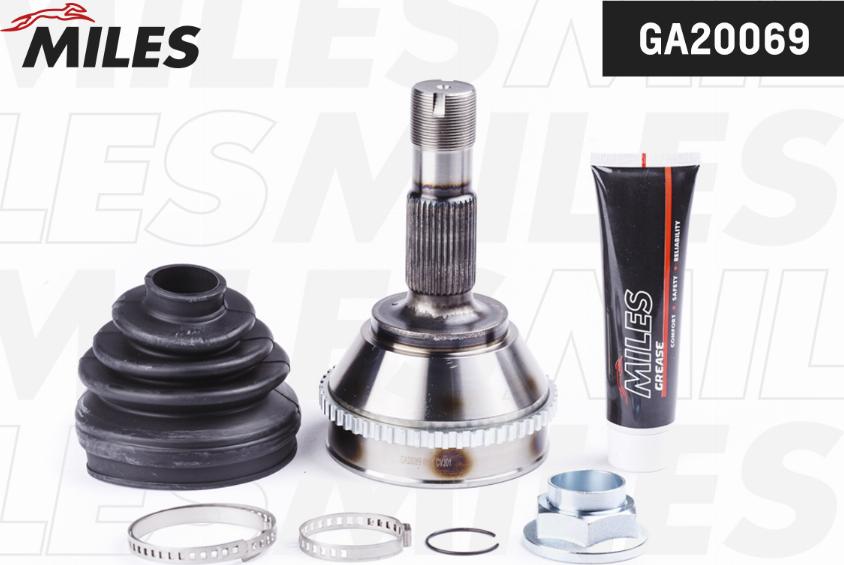 Miles GA20069 - Joint Kit, drive shaft autospares.lv