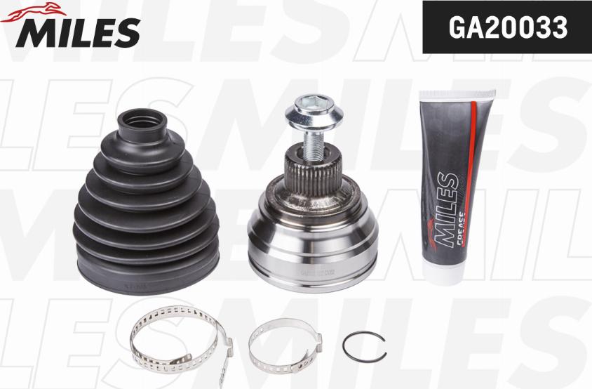 Miles GA20033 - Joint Kit, drive shaft autospares.lv