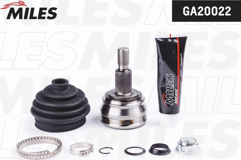 Miles GA20022 - Joint Kit, drive shaft autospares.lv