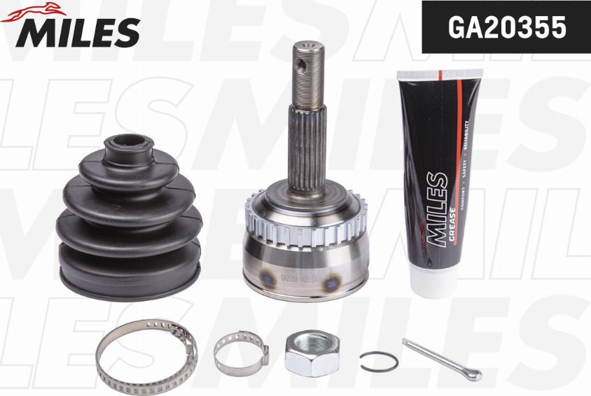 Miles GA20355 - Joint Kit, drive shaft autospares.lv