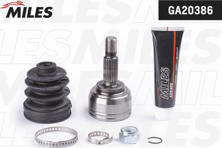 Miles GA20386 - Joint Kit, drive shaft autospares.lv