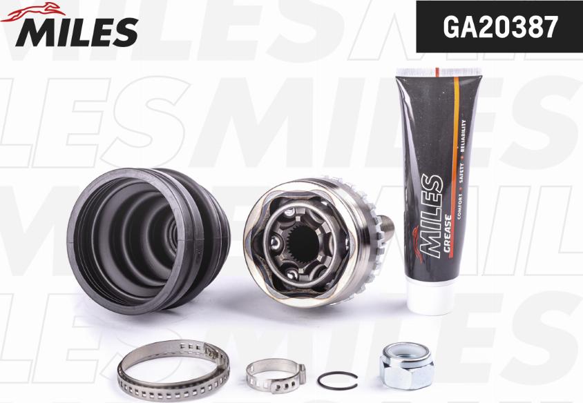 Miles GA20387 - Joint Kit, drive shaft autospares.lv