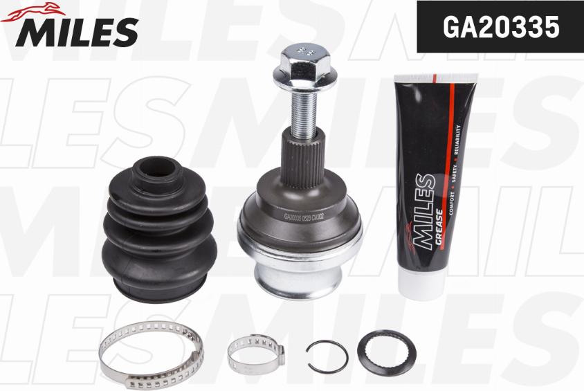 Miles GA20335 - Joint Kit, drive shaft autospares.lv