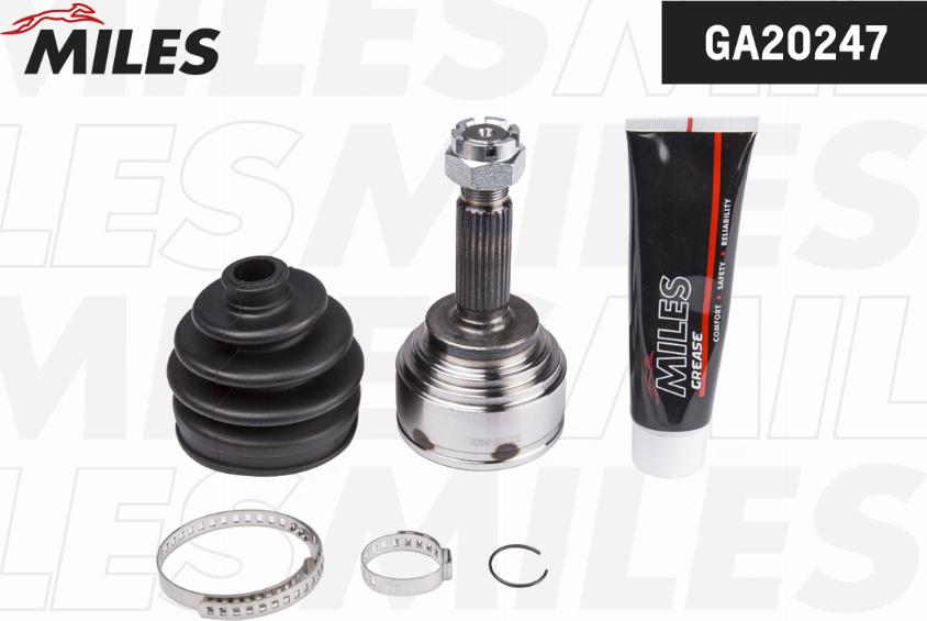 Miles GA20247 - Joint Kit, drive shaft autospares.lv