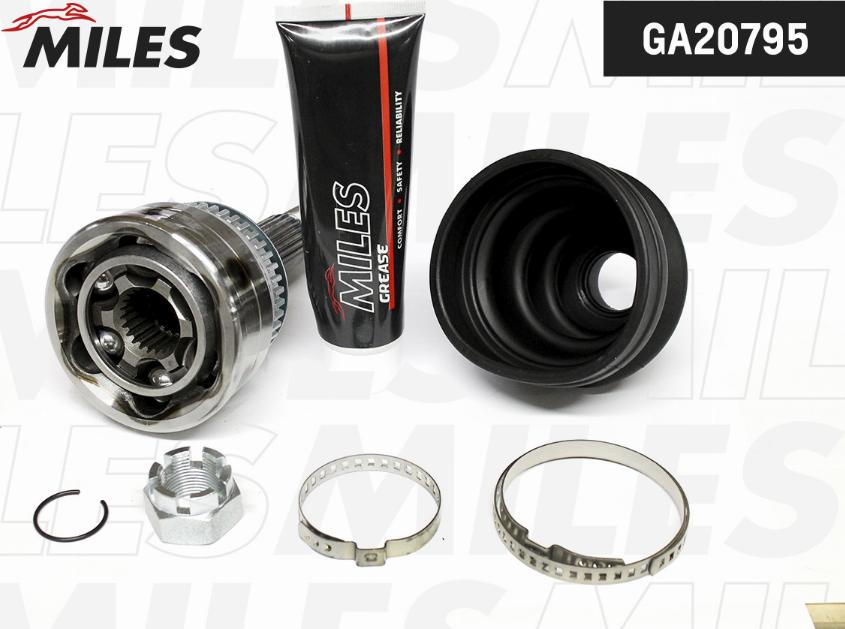 Miles GA20795 - Joint Kit, drive shaft autospares.lv