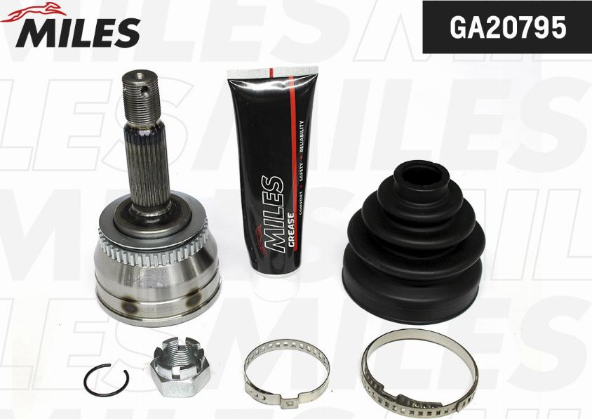 Miles GA20795 - Joint Kit, drive shaft autospares.lv