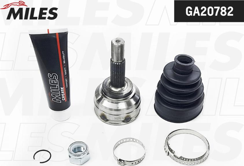 Miles GA20782 - Joint Kit, drive shaft autospares.lv