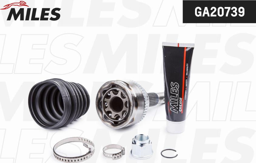 Miles GA20739 - Joint Kit, drive shaft autospares.lv