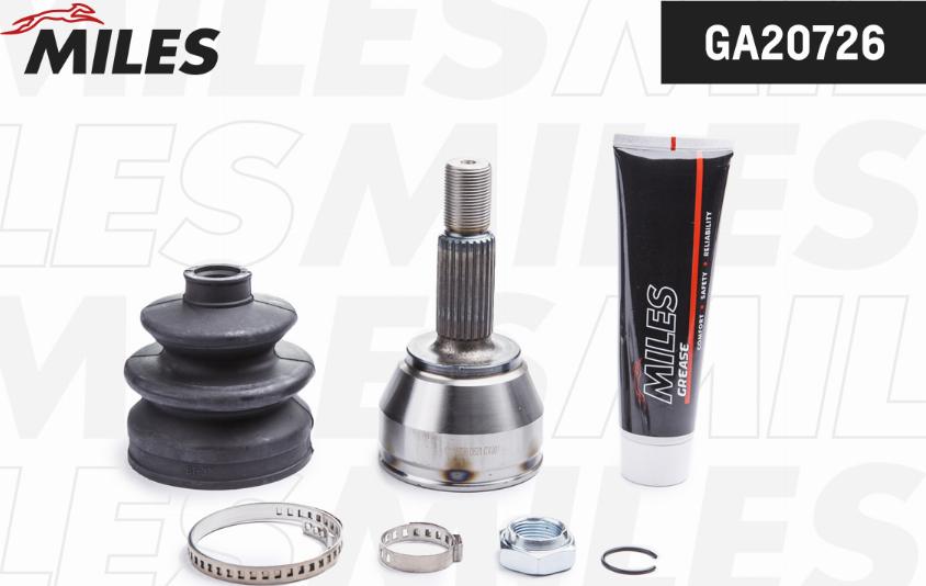 Miles GA20726 - Joint Kit, drive shaft autospares.lv