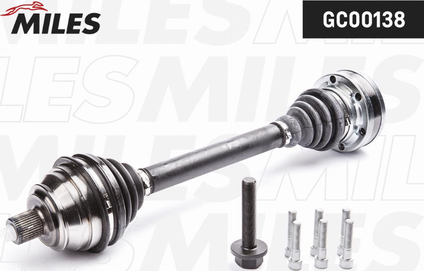 Miles GC00138 - Drive Shaft autospares.lv