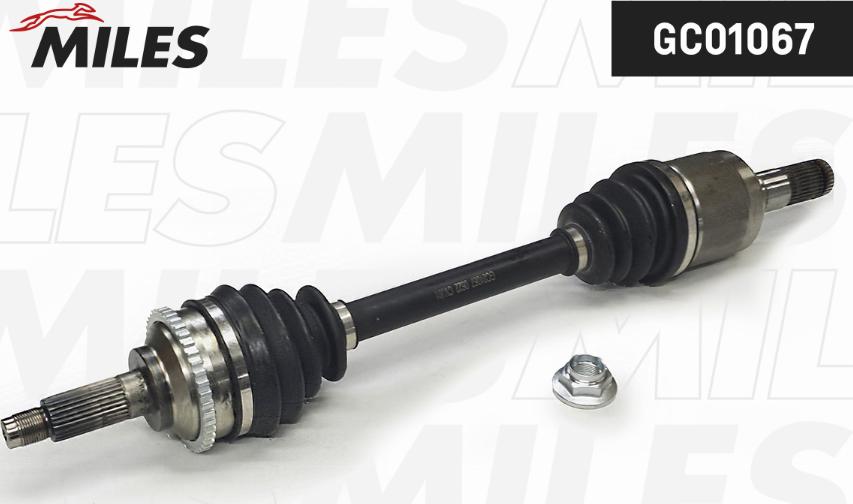 Miles GC01067 - Drive Shaft autospares.lv