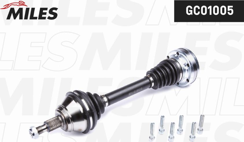 Miles GC01005 - Drive Shaft autospares.lv