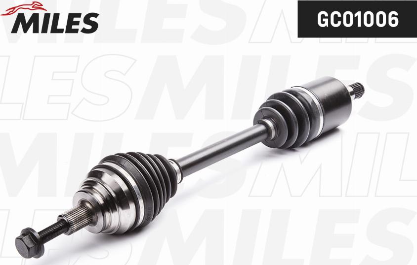 Miles GC01006 - Drive Shaft autospares.lv