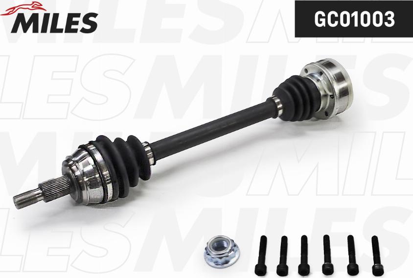 Miles GC01003 - Drive Shaft autospares.lv