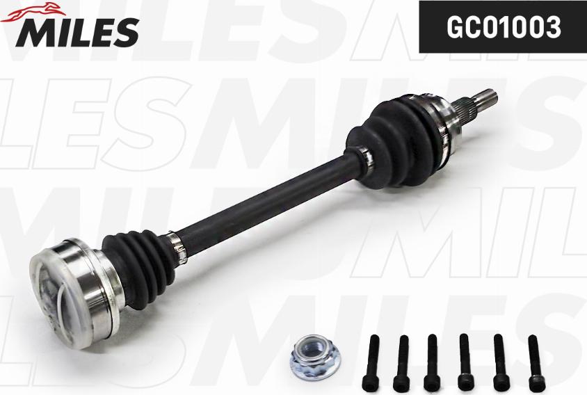 Miles GC01003 - Drive Shaft autospares.lv