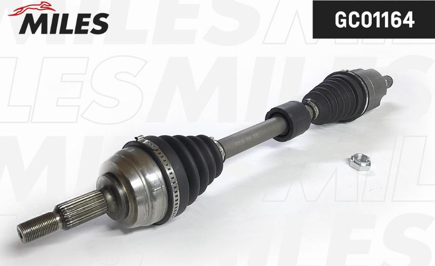 Miles GC01164 - Drive Shaft autospares.lv