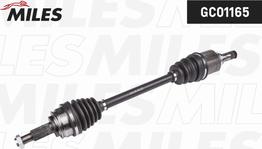 Miles GC01165 - Drive Shaft autospares.lv