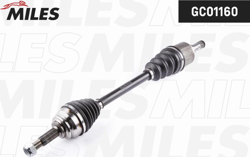 Miles GC01160 - Drive Shaft autospares.lv