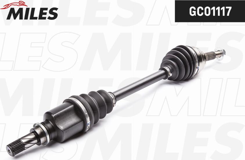 Miles GC01117 - Drive Shaft autospares.lv