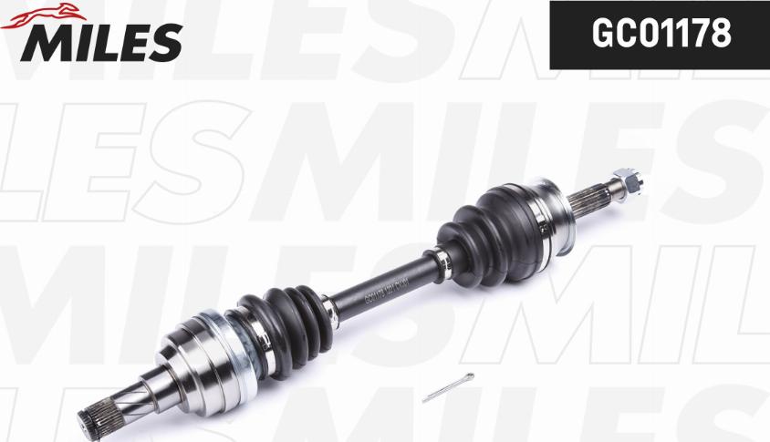 Miles GC01178 - Drive Shaft autospares.lv