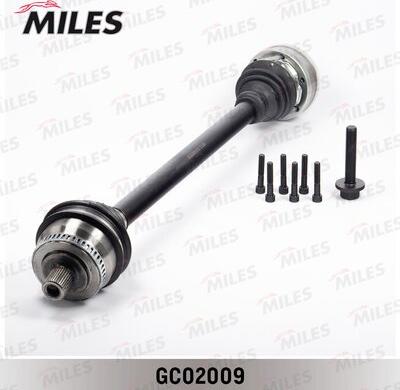 Miles GC02009 - Drive Shaft autospares.lv
