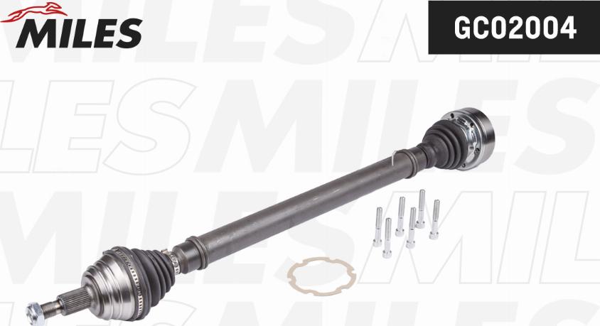 Miles GC02004 - Drive Shaft autospares.lv