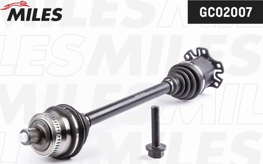 Miles GC02007 - Drive Shaft autospares.lv