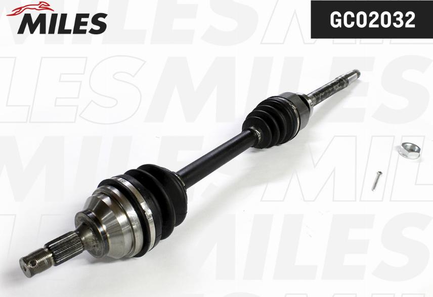 Miles GC02032 - Drive Shaft autospares.lv