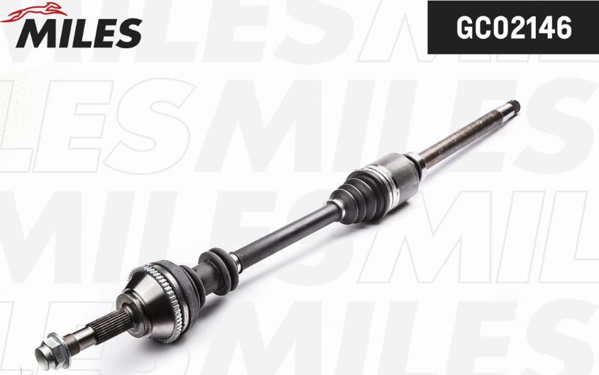 Miles GC02146 - Drive Shaft autospares.lv