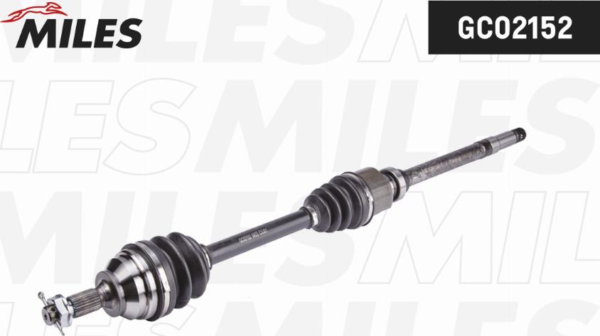 Miles GC02152 - Drive Shaft autospares.lv