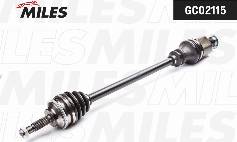 Miles GC02115 - Drive Shaft autospares.lv