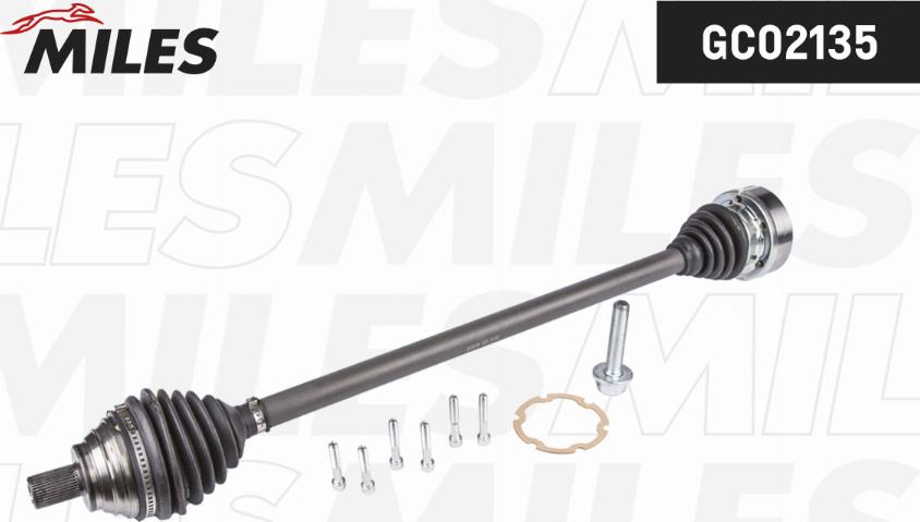 Miles GC02135 - Drive Shaft autospares.lv